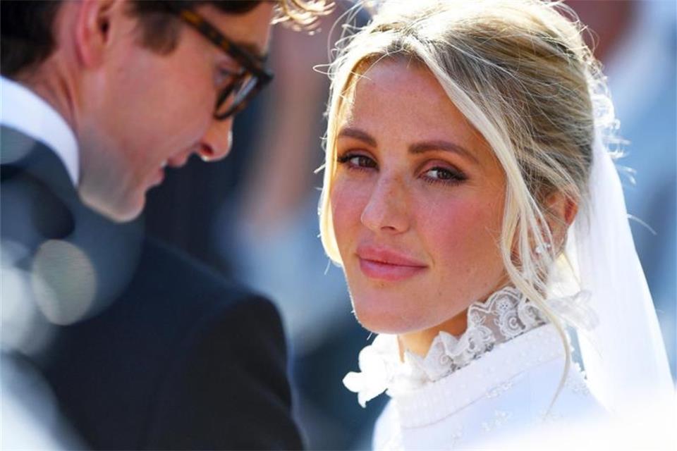 Ellie Goulding heiratet Kunsthändler ganz in weiß 