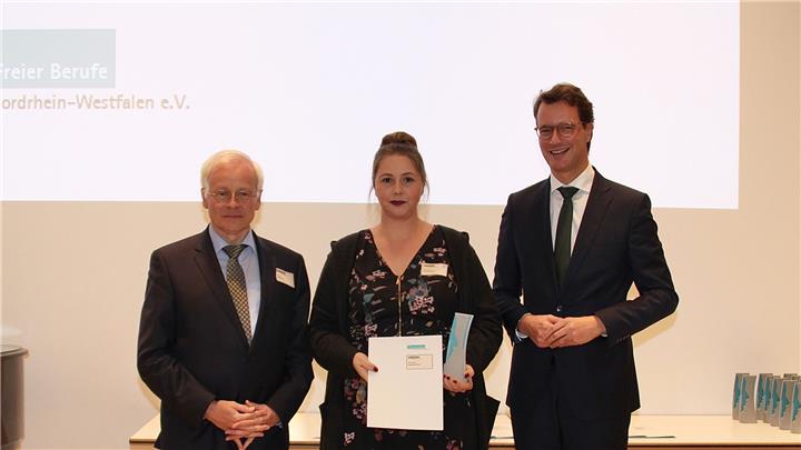 Michaela Oesterbeck ist beste Auszubildende in NRW 
