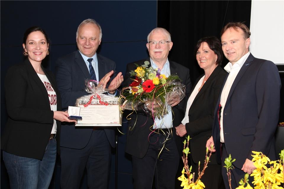 CDU-Kreisverband ehrt Karl-Heinz Tünte 