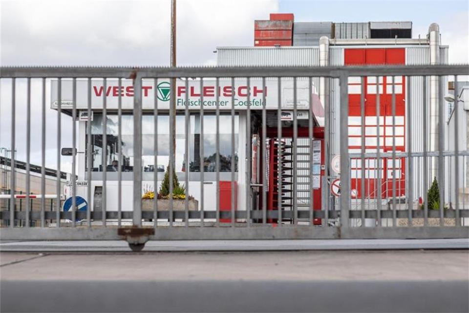 260 Westfleisch-Arbeiter in Coesfeld positiv getestet 