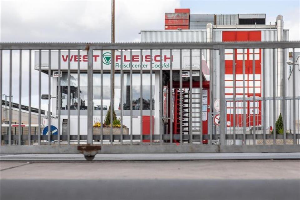 Westfleisch-Werke in Coesfeld und Oer-Erkenschwick betroffen 