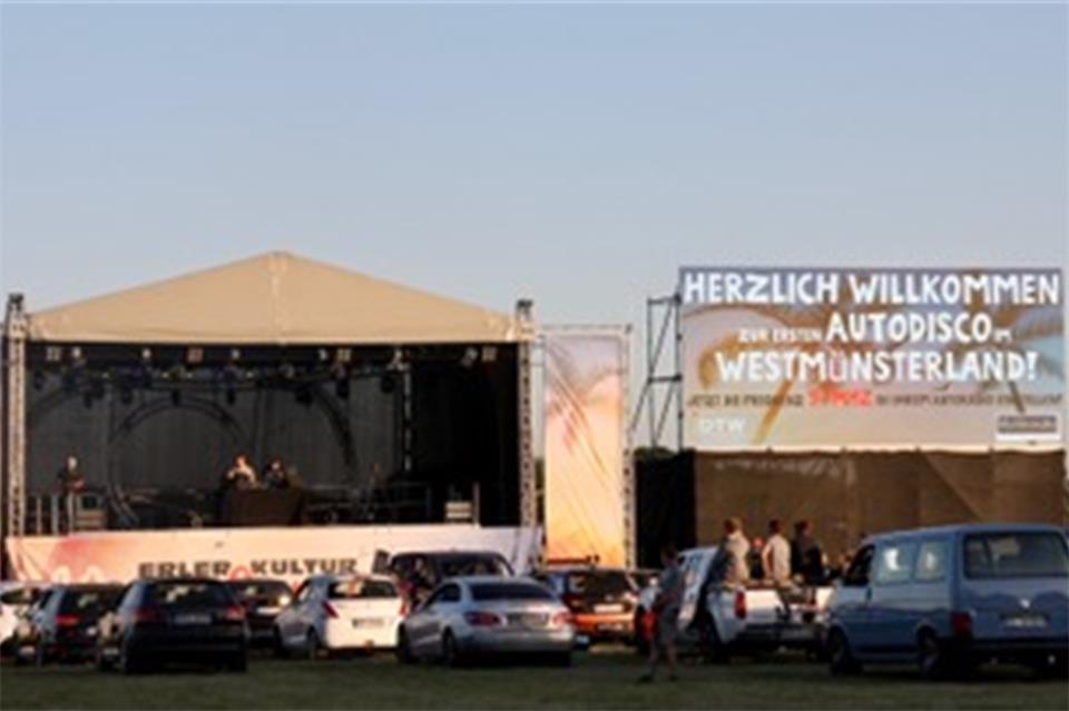 Autodisko in Erle