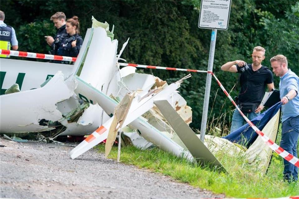 Zwei Tote bei Absturz zweier Segelflieger im Münsterland 
