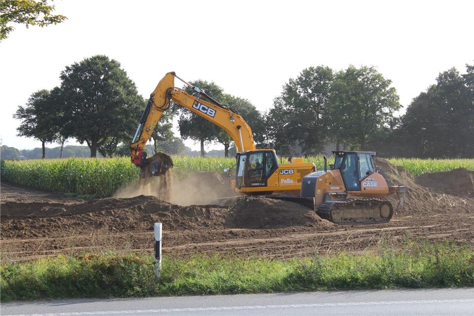 Bauarbeiten in Raesfeld fast beendet