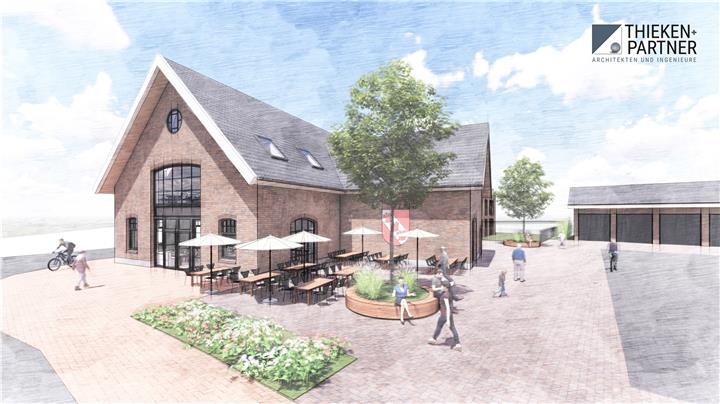 Dorfgemeinschaftshaus in Erle wird gebaut 