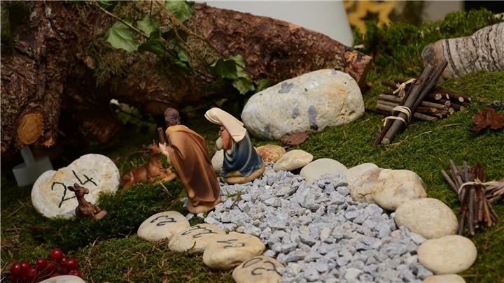 Münzen mit weihnachtlicher Prägung 