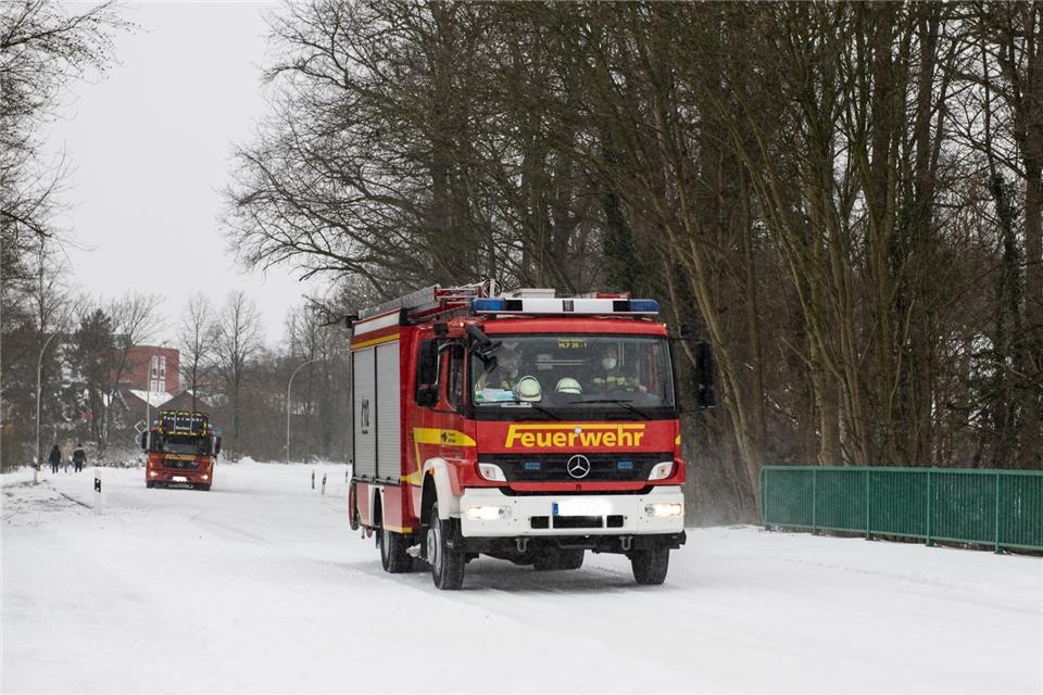 Schnee: Fahrverbot für Lastwagen über 7,5 Tonnen