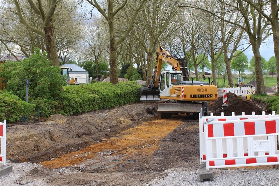 Südring in Raesfeld: Neue Fahrbahn wird gebaut 