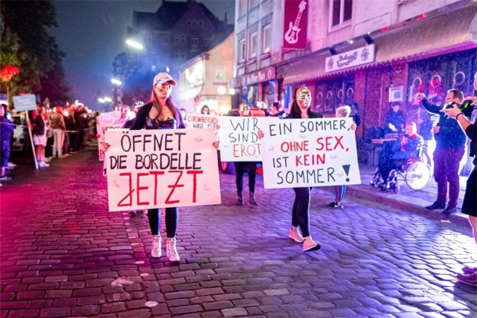 Prostituierte können wieder arbeiten - aber nicht überall 
