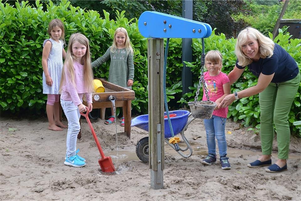 Kita-Förderverein sorgt für Wasserspaß