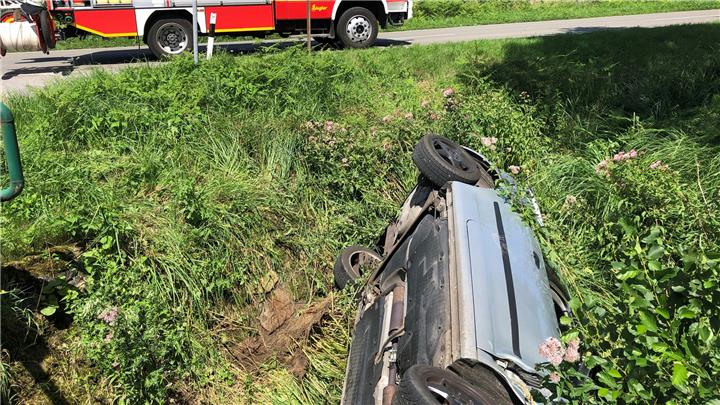 Alkohol am Steuer: 42-Jähriger verursacht Unfall in Gemen 