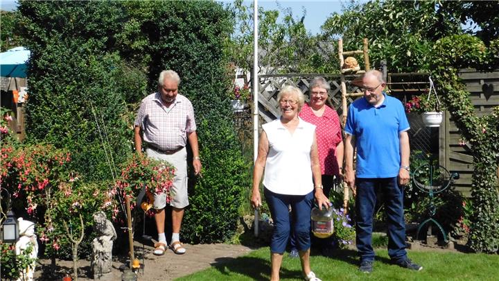 Perfektes Wetter für die Gartentage in Raesfeld 
