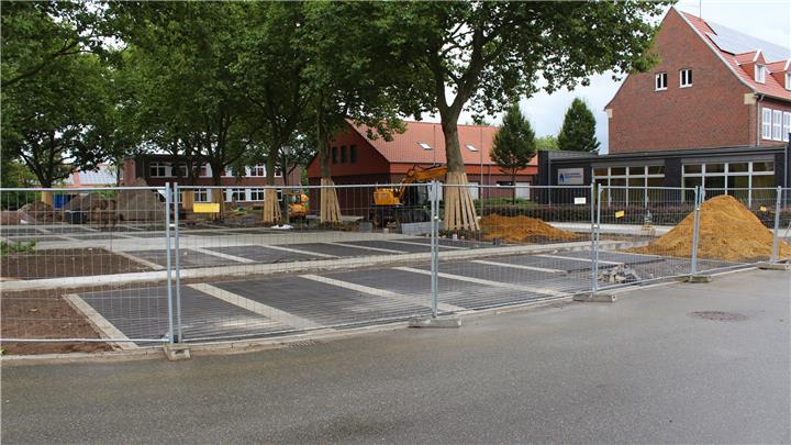 Bauarbeiten an der Julia-Koppers-Gesamtschule kommen voran 
