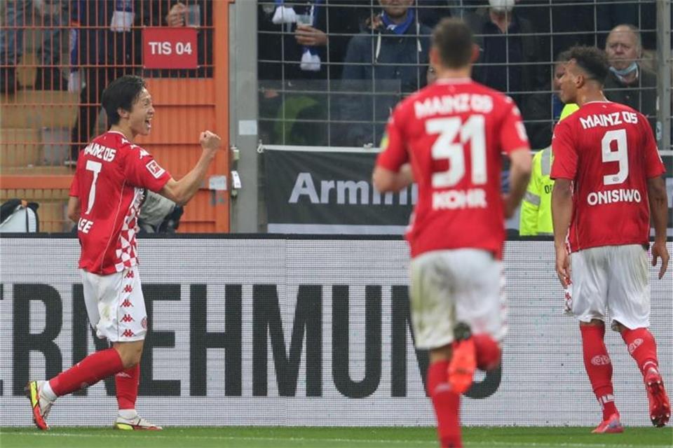 Negativserie verlängert: Bielefeld verliert gegen Mainz Negativserie verlängert: Bielefeld verliert gegen Mainz