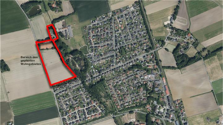 Stadt Borken informiert über Neubaugebiet in Marbeck 