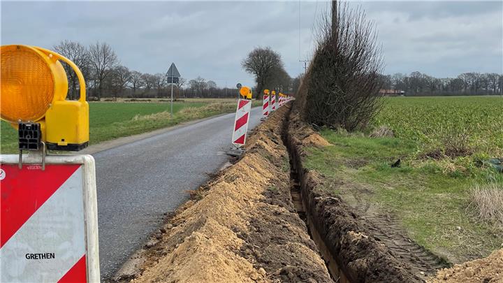 Freileitungen werden in Erle abgebaut 