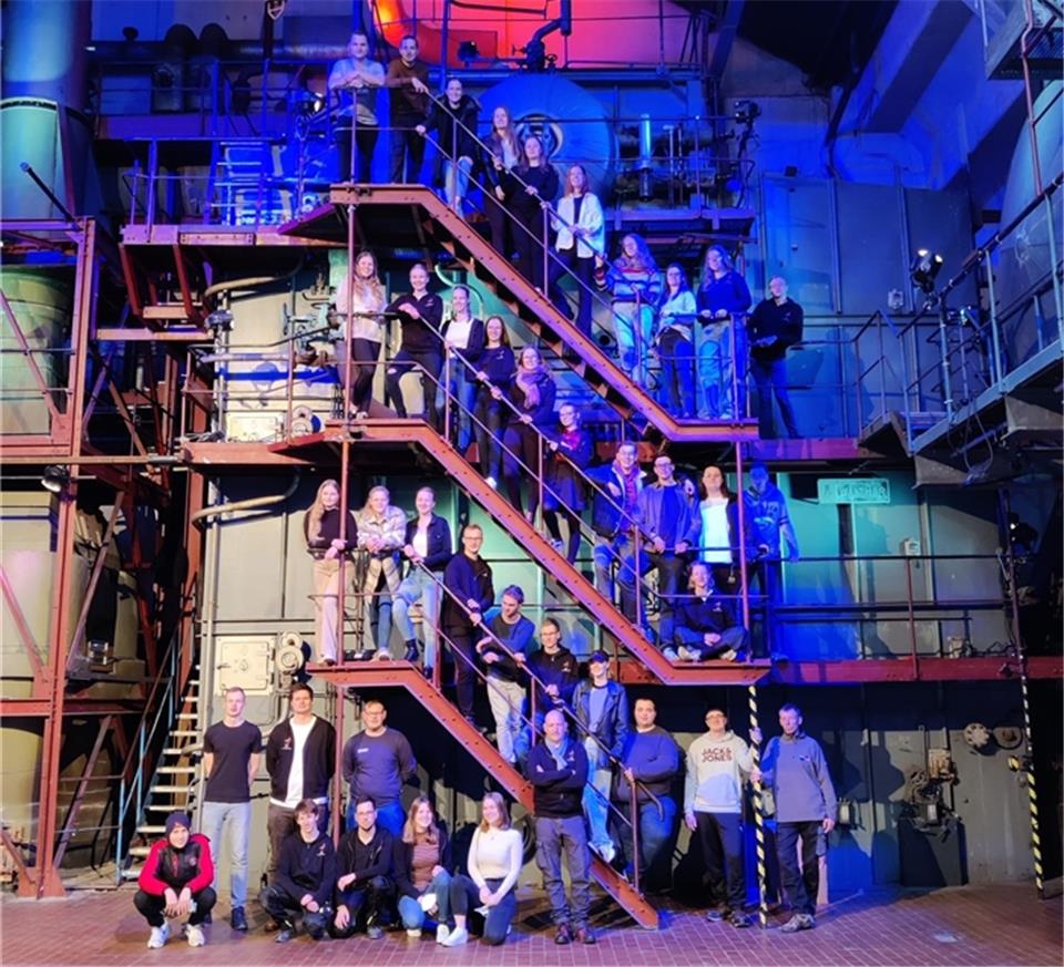 Junges Ensemble dreht im Kesselhaus 