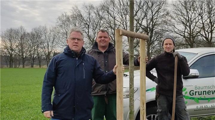 Gemeinde Raesfeld pflanzt 201 Bäume 
