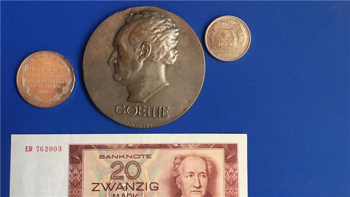 Raesfelder Münzfreunde erinnern an Goethe 