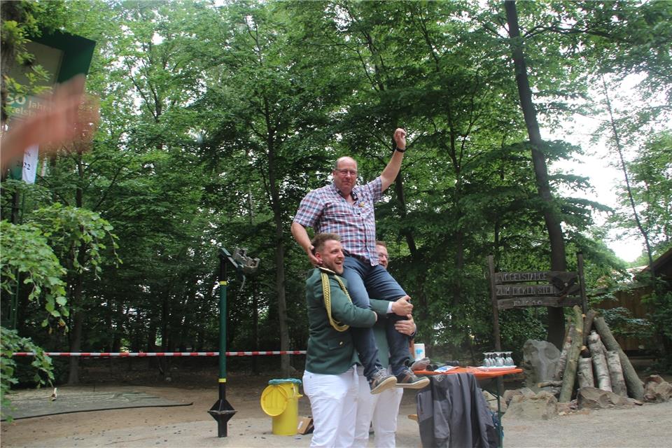 Christoph Karsch ist neuer König in Marbeck 