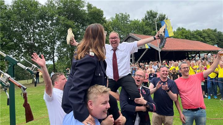 Ludwig Terfloth ist neuer König in Ramsdorf Ludwig Terfloth ist neuer König in Ramsdorf