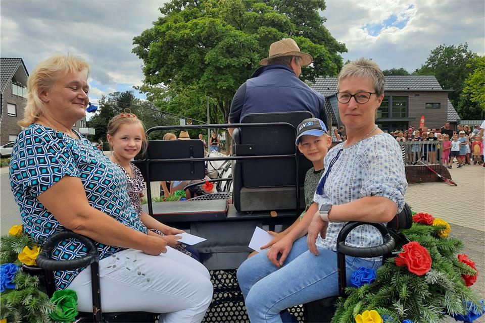 Anton Höing ist Kinderschützenkönig in Marbeck 