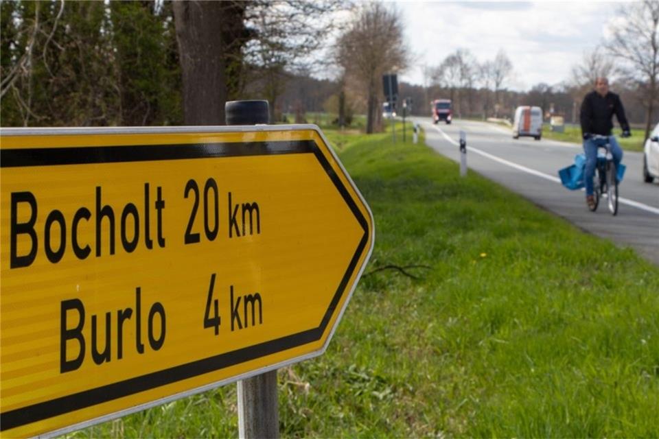 Straßen-Sanierung führt zu Umleitungen in Burlo 