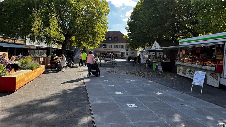 Der Feierabendmarkt bleibt wohl auf dem Marktplatz 