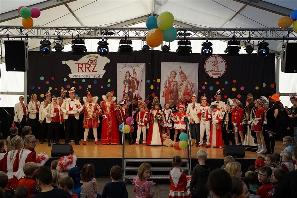 Kinderproklamation und Schlüsselübergabe beim RRZ und dem RCV 