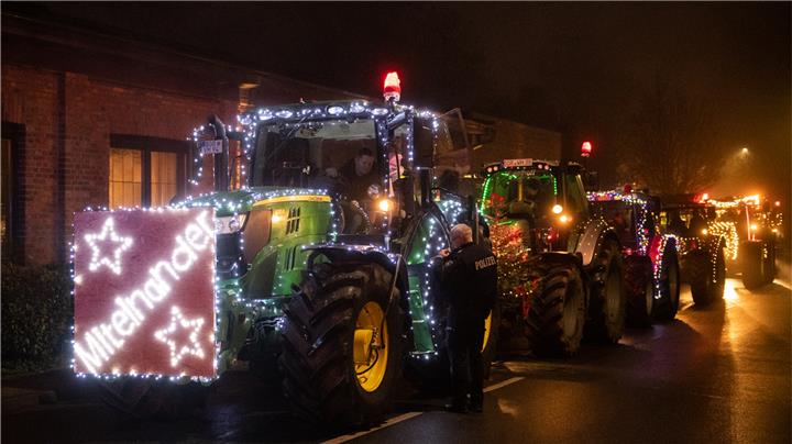 Lichterfahrten durch Reken und Raesfeld 