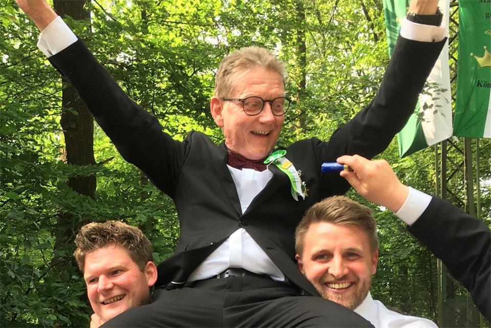 Jürgen Selting ist neuer Schützenkönig in Marbeck 
