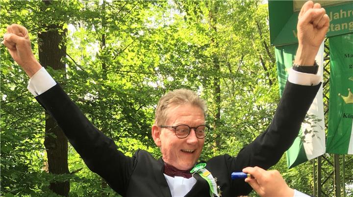 Jürgen Selting ist neuer Schützenkönig in Marbeck 