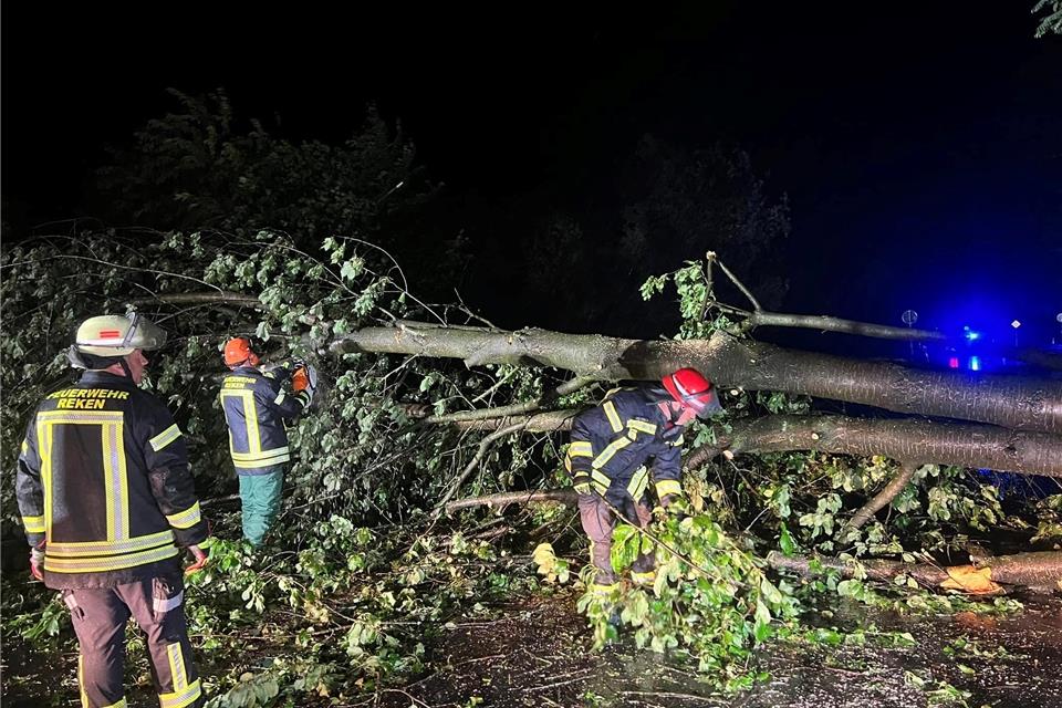 Feuerwehr hatte am Donnerstag einige Einsätze 