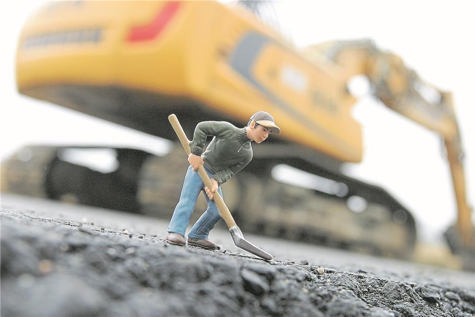 Vollsperrung ab Montag auf der Gutenbergstraße in in Burlo 