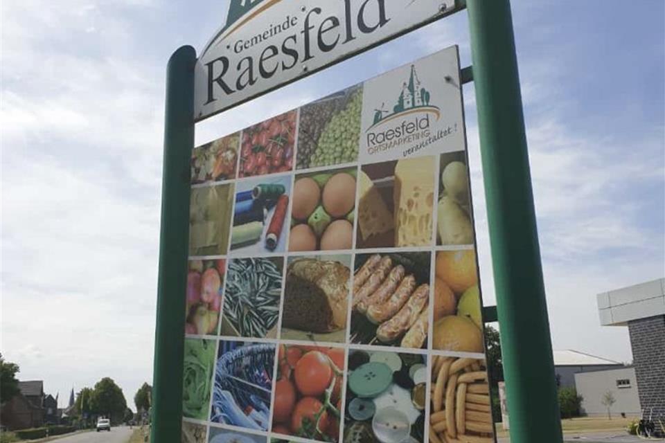Raesfelder Monatsmarkt weicht Baustelle