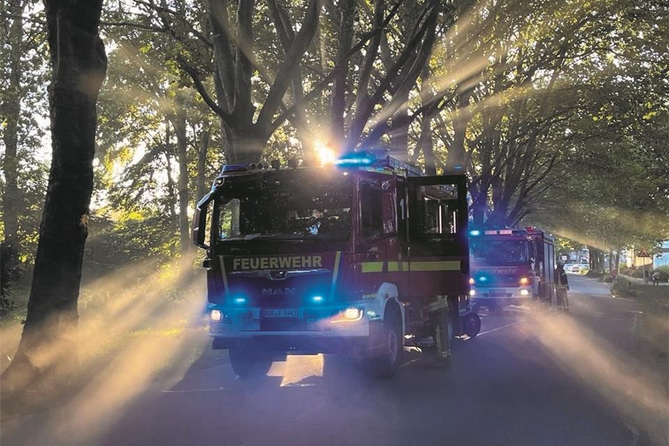 Feuerwehr-Einsatz im alten Bowlingcenter 