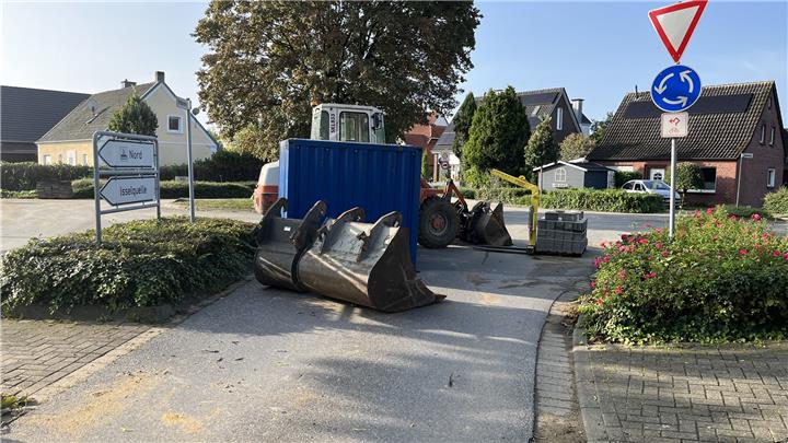 Umbau des Raesfelder Helweg wird erst im Dezember fertig 