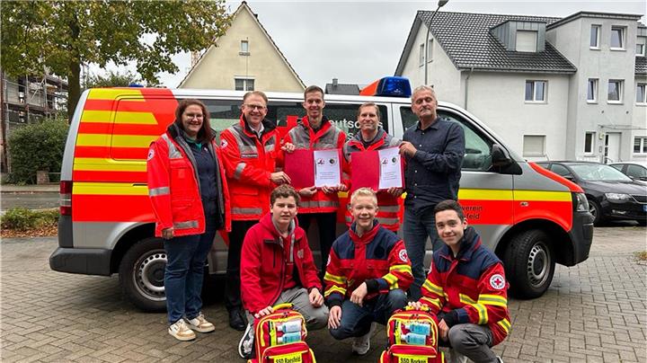 JKG gründet Sanitätsdienst 
