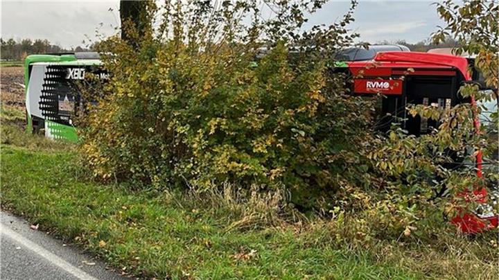Schwerer Unfall mit Baumwollexpress X80 bei Gronau-Epe  