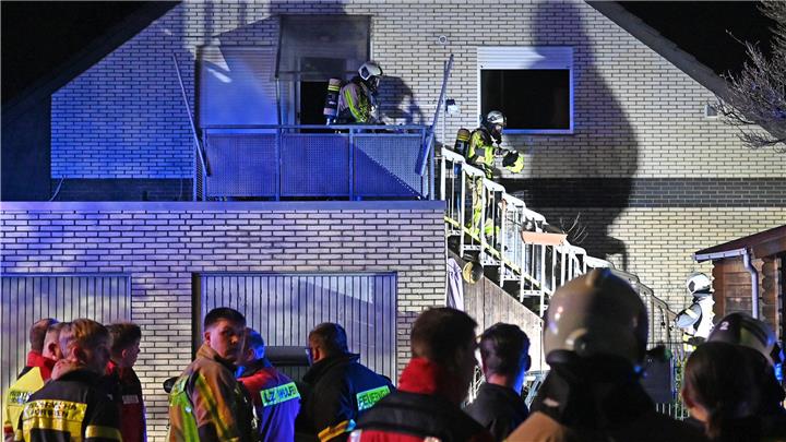 Mann stirbt bei Wohnungsbrand in Wulfen Mann stirbt bei Wohnungsbrand in Wulfen