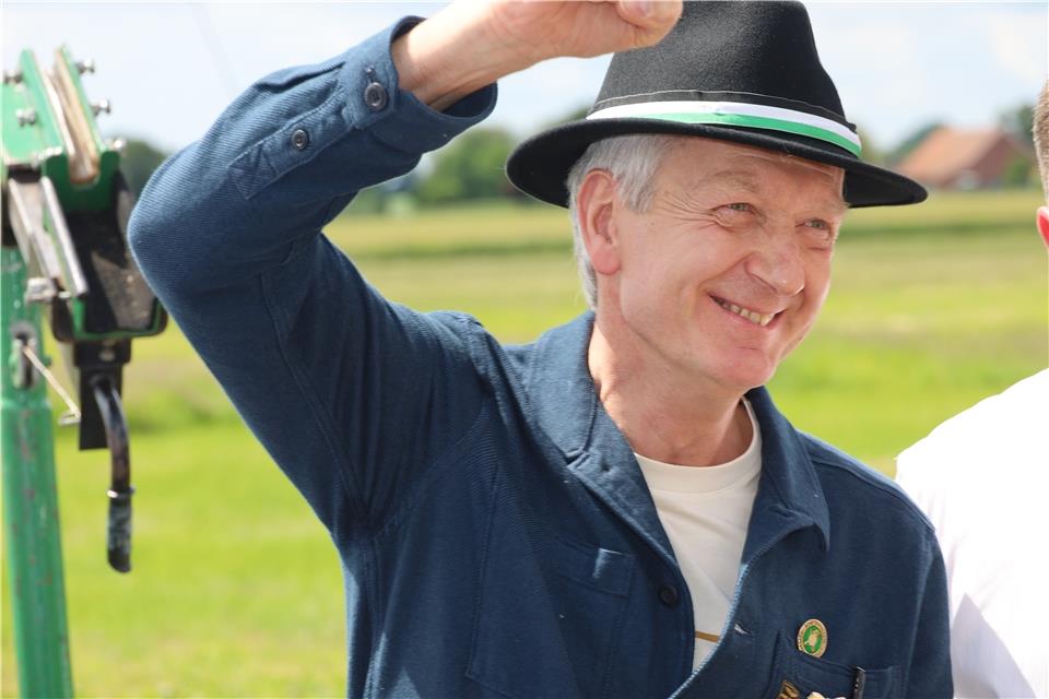 Reinhold Brokamp ist König in Hovesath