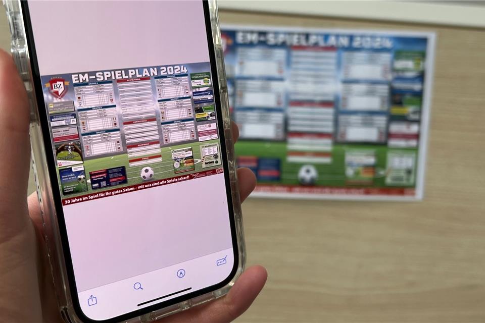 Hier gibt es den Spielplan zur EM 2024 