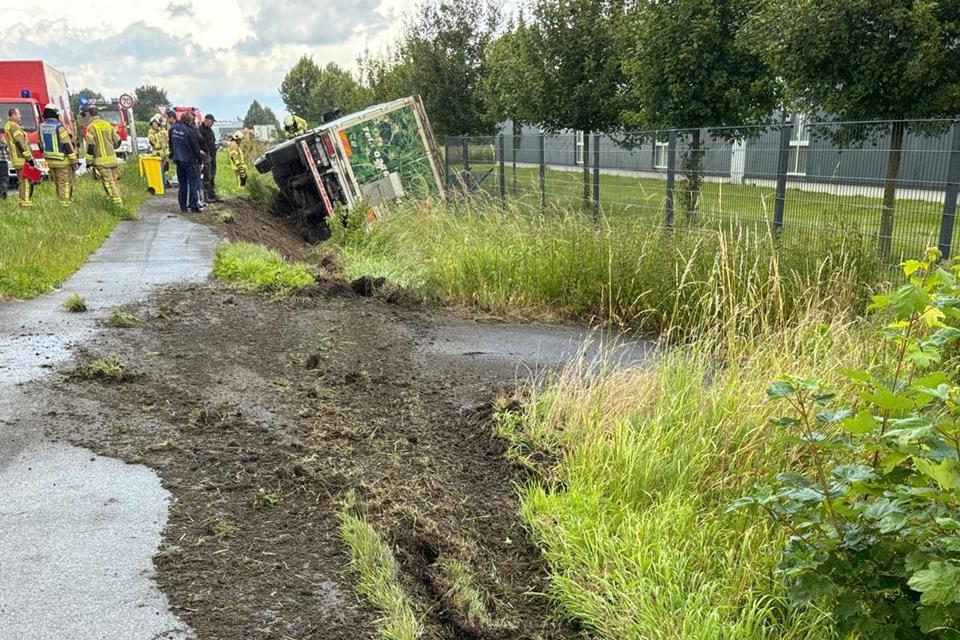 Unfall auf der Dorstener Straße in Raesfeld  