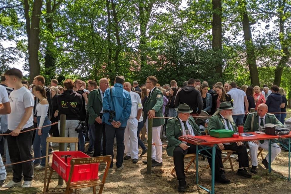 Schützenfest: Bahnhof Reken sucht neuen König