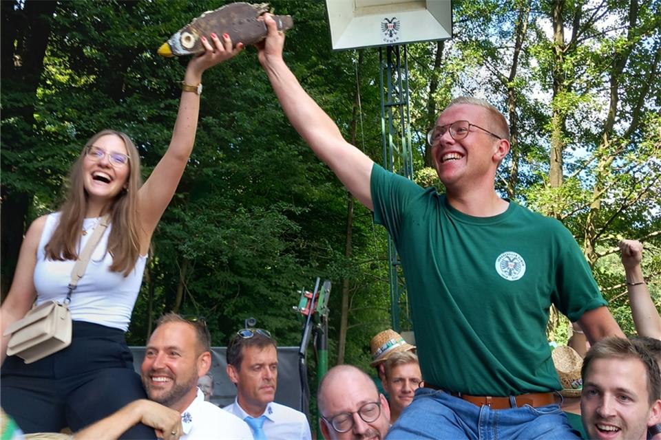 Lars Wedding ist neuer König in Gemen 