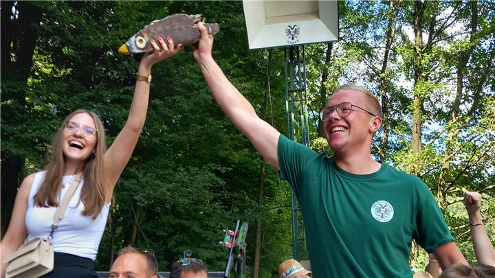 Lars Wedding ist neuer König in Gemen  