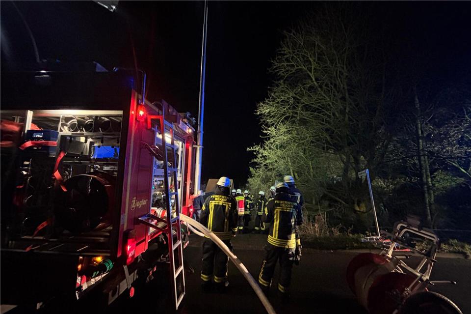Feuerwehr rückt zu Küchenbrand in Klein Reken aus Feuerwehr rückt zu Küchenbrand in Klein Reken aus