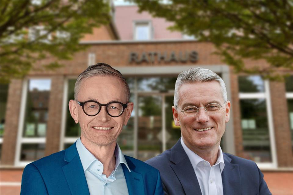 Markus Wellermann (CDU) und Markus Hund (parteilos) treten an.