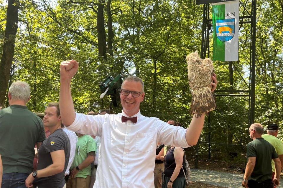 Heiden hat einen neuen Schützenkönig: Andreas Berger regiert Heiden hat einen neuen Schützenkönig: Andreas Berger regiert