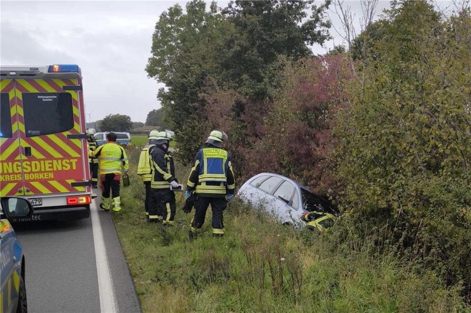Autofahrer verletzt sich bei Unfall in Nordvelen